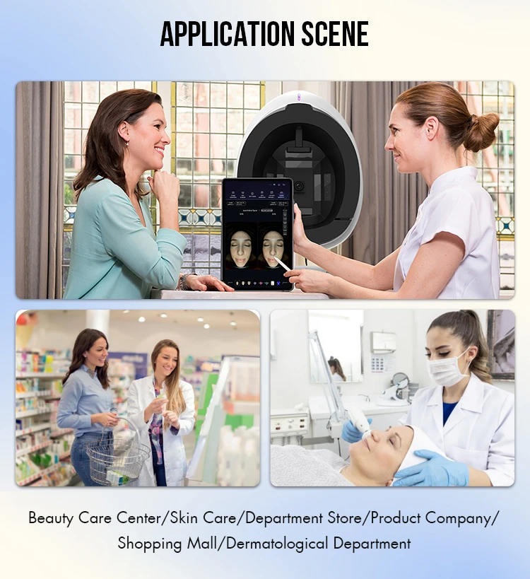 Professional 3d Facial Scanner Skin Analyzer Visia Machine Professional 3d Facial Scanner Skin Analyzer Visia Machine